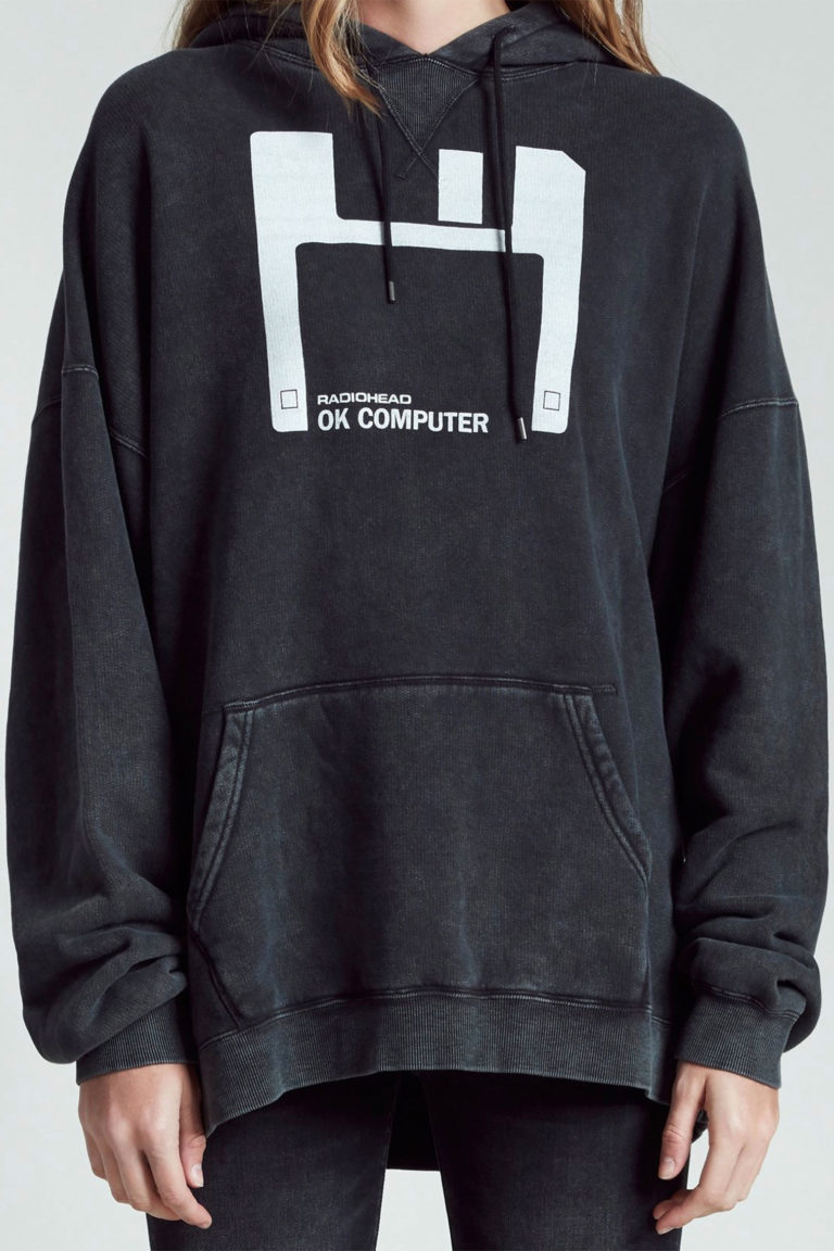 R13 Love Will Tear Us Apart Album Oversized Hoodie – endstation gallery.