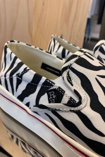R13 Zebra Slip On Sneaker 2
