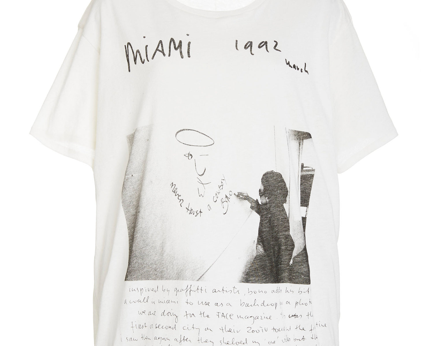 R13 U2 Miami Boy T Shirt 1 men