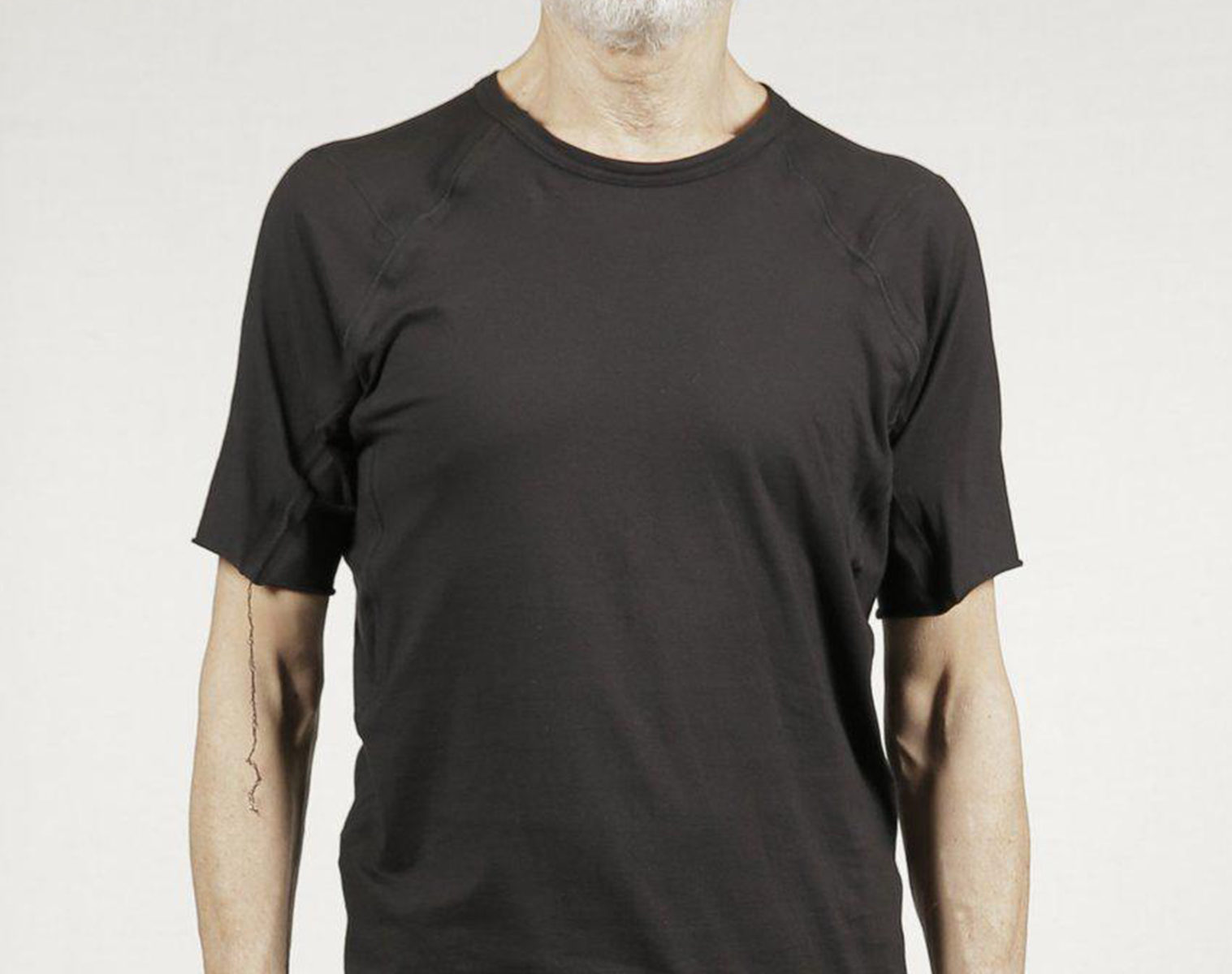 Isaac Sellam Reversible T Shirt Seam Taped 1