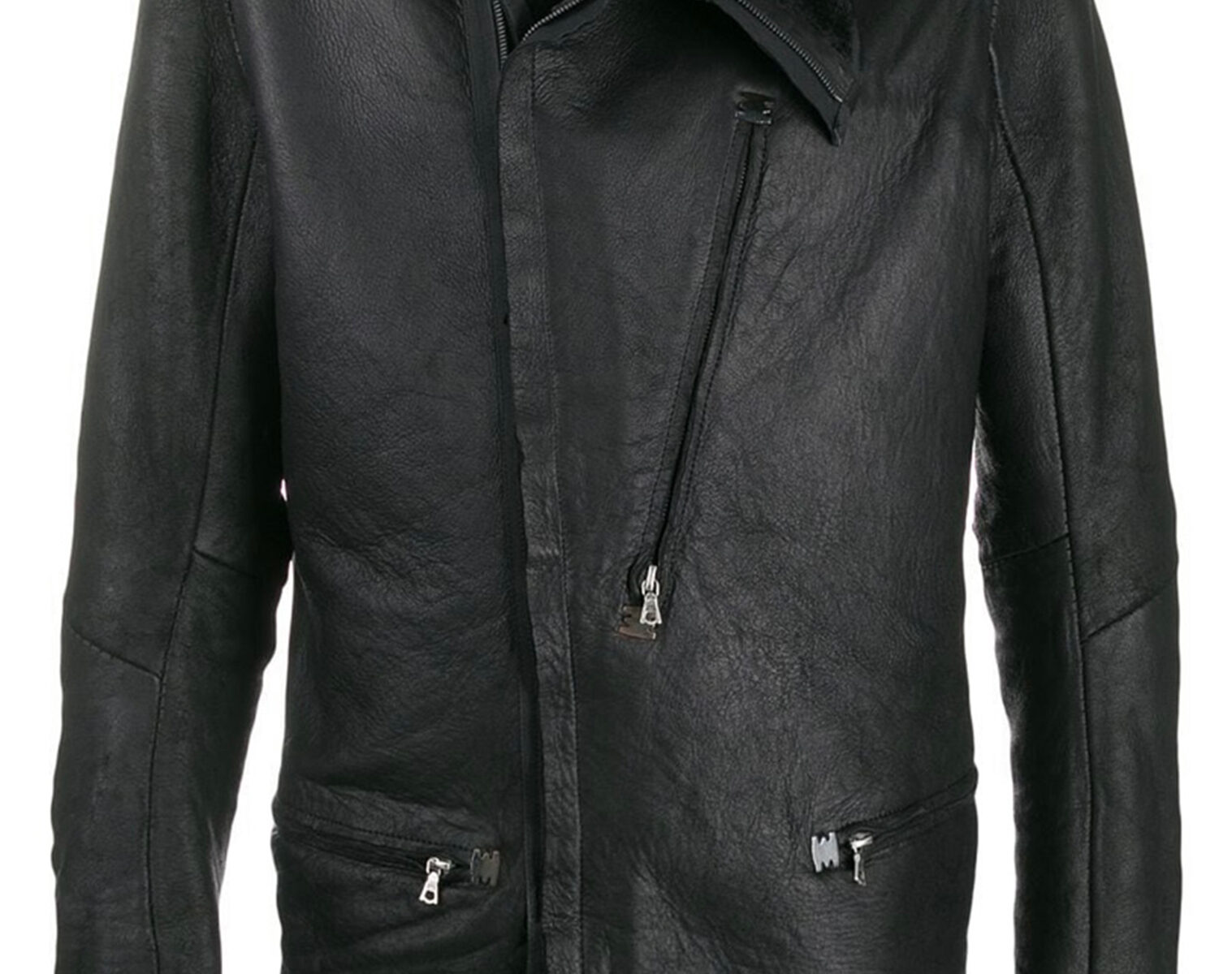 ISAAC SELLAM Shearling Leather Jacket 1